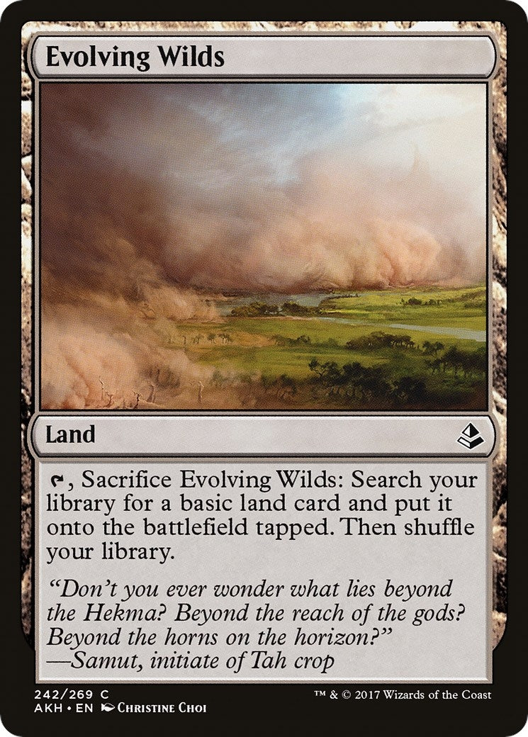 Evolving Wilds (242) (AKH)