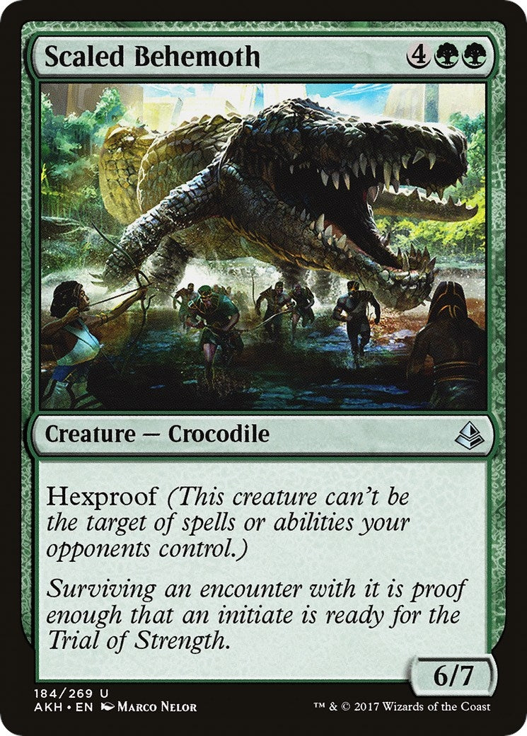 Scaled Behemoth (184) (AKH)