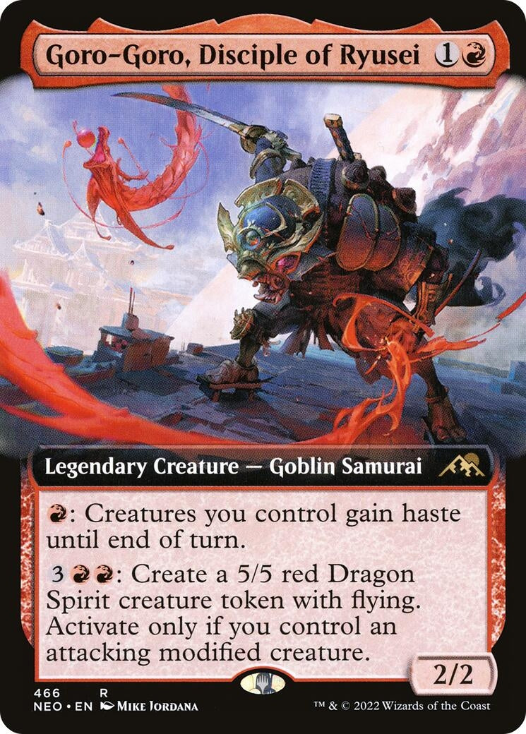 Goro-Goro, Disciple of Ryusei (Extended Art) (466) (NEO)
