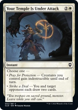 Your Temple Is Under Attack (52) (CLB)