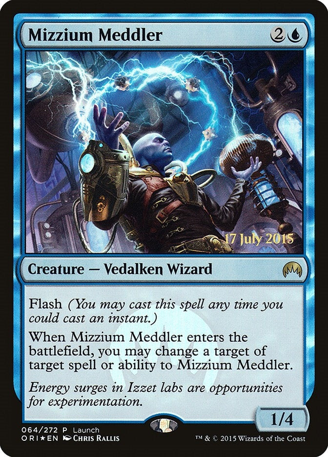 Mizzium Meddler (64) (LARP)