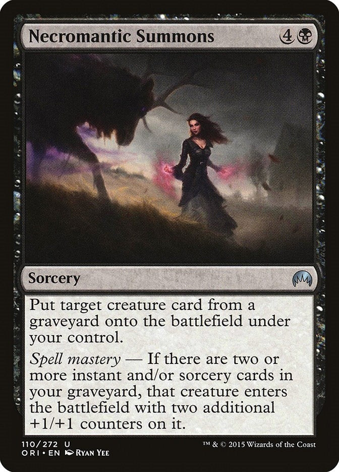 Necromantic Summons (110) (ORI)