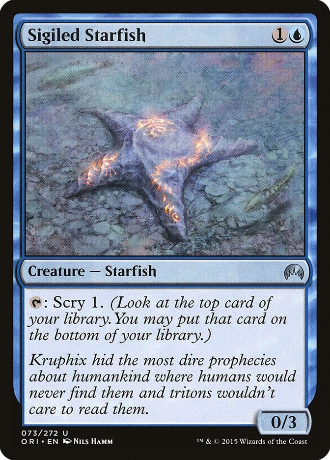 Sigiled Starfish (73) (ORI)