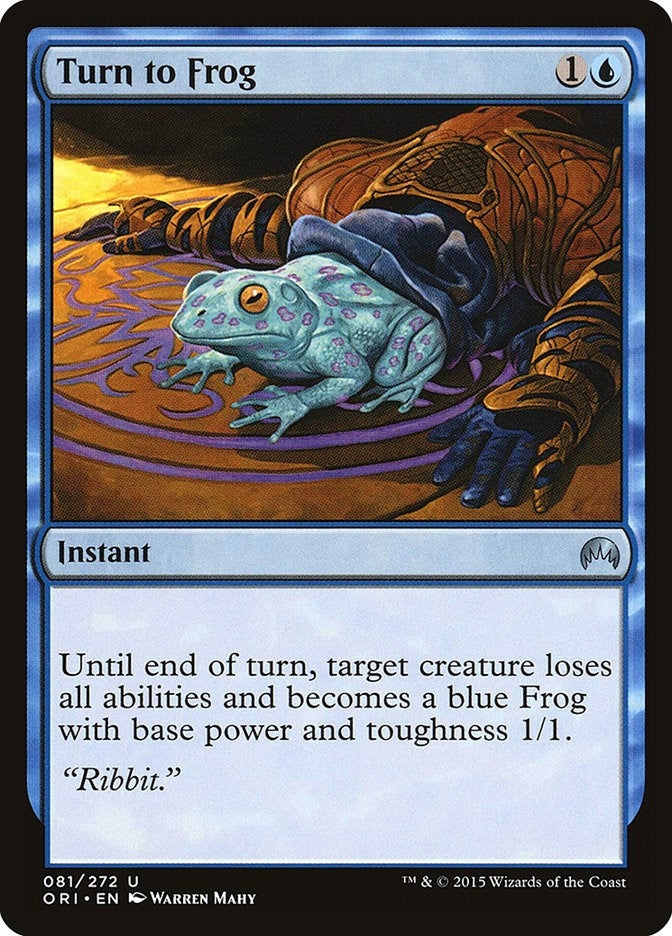 Turn to Frog (81) (ORI)