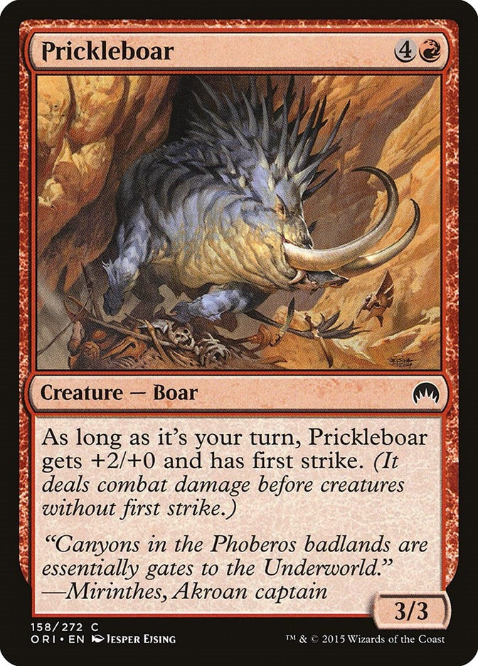 Prickleboar (158) (ORI)