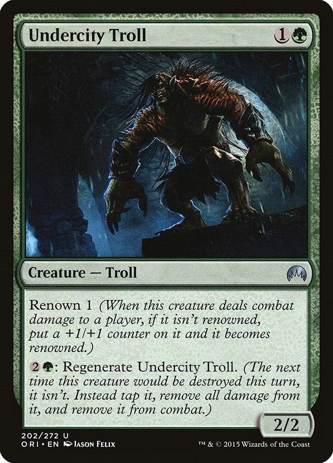 Undercity Troll (202) (ORI)