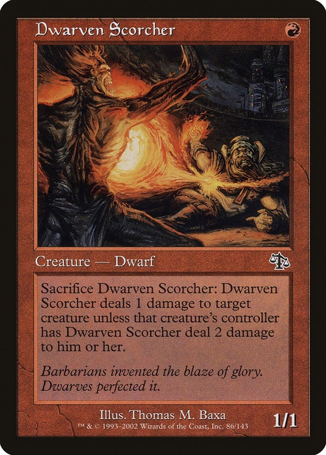 Dwarven Scorcher (86) (JUD)