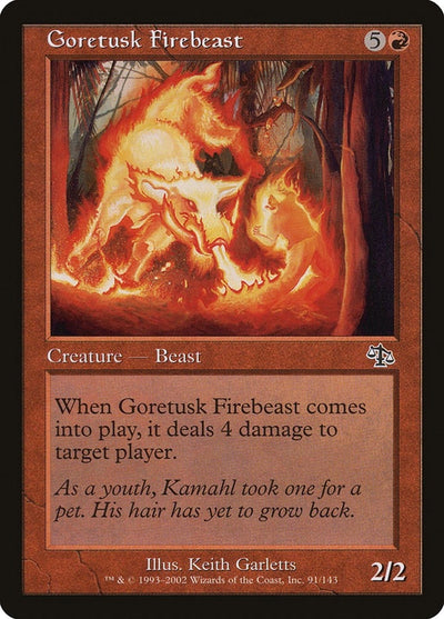 Goretusk Firebeast (91) (JUD)