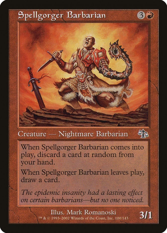 Spellgorger Barbarian (100) (JUD)