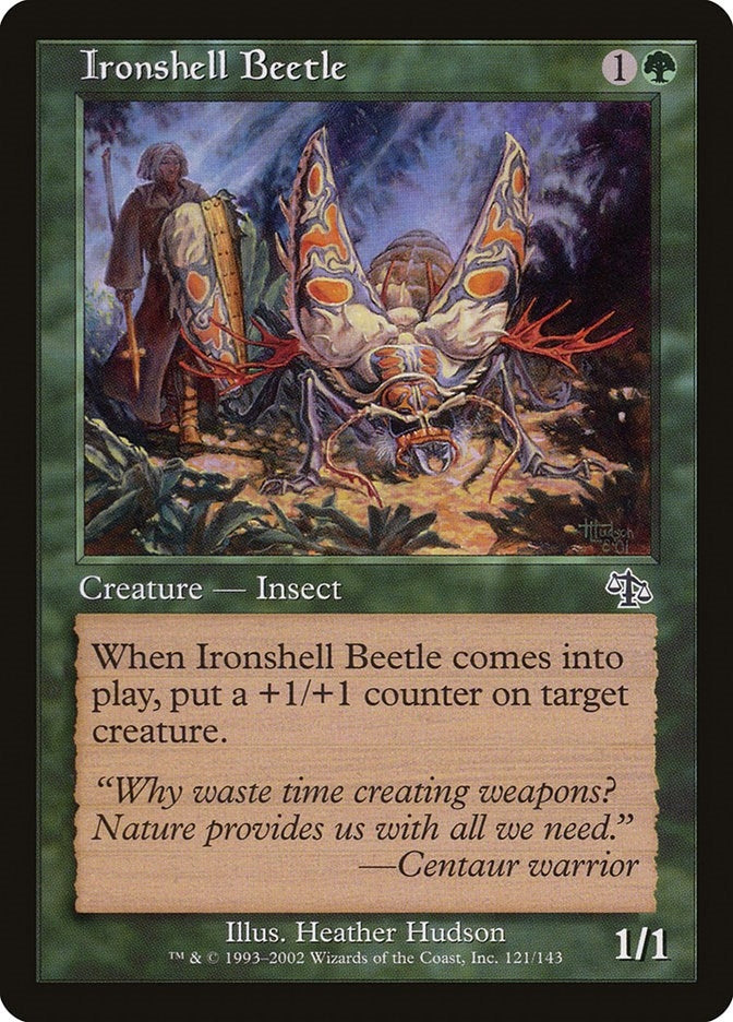 Ironshell Beetle (121) (JUD)