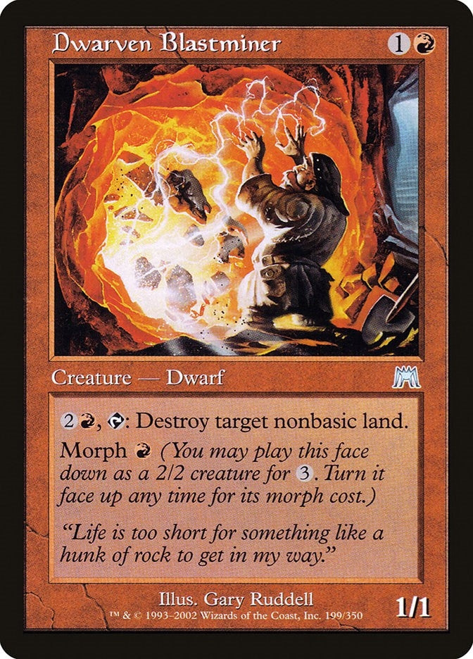 Dwarven Blastminer (199) (ONS)
