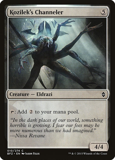 Kozilek's Channeler (10) (BFZ)