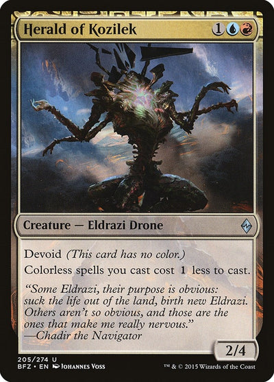 Herald of Kozilek (205) (BFZ)