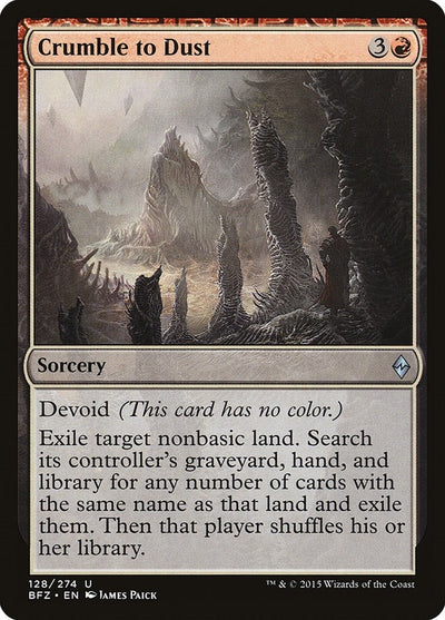 Crumble to Dust (128) (BFZ)