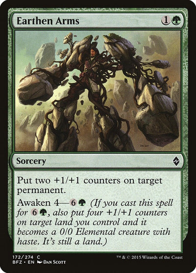 Earthen Arms (172) (BFZ)
