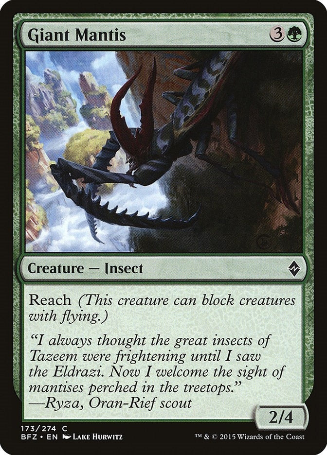 Giant Mantis (173) (BFZ)