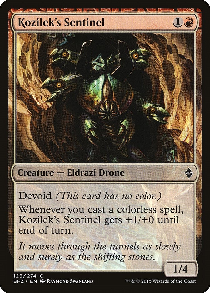 Kozilek's Sentinel (129) (BFZ)