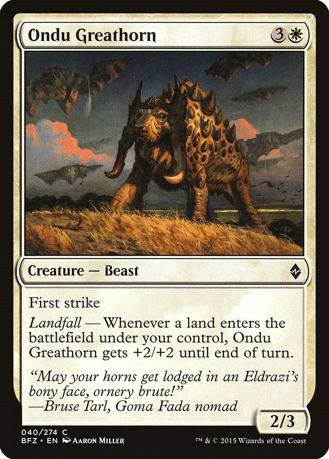Ondu Greathorn (40) (BFZ)