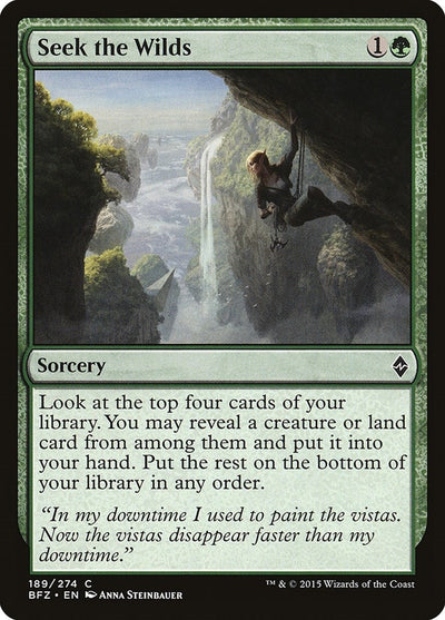 Seek the Wilds (189) (BFZ)