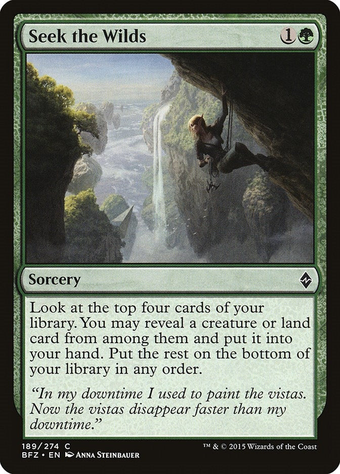 Seek the Wilds (189) (BFZ)