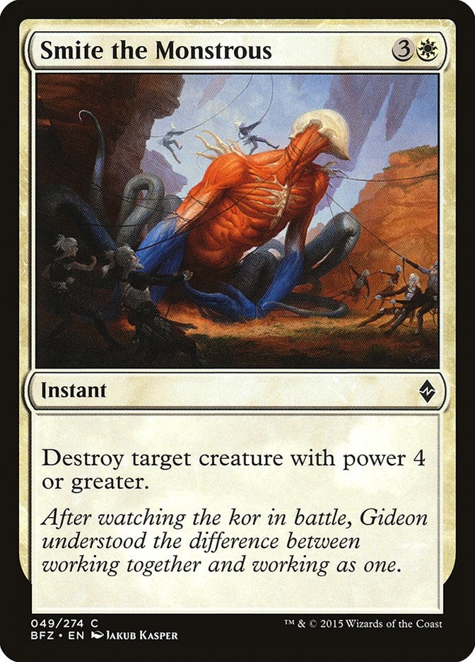 Smite the Monstrous (49) (BFZ)