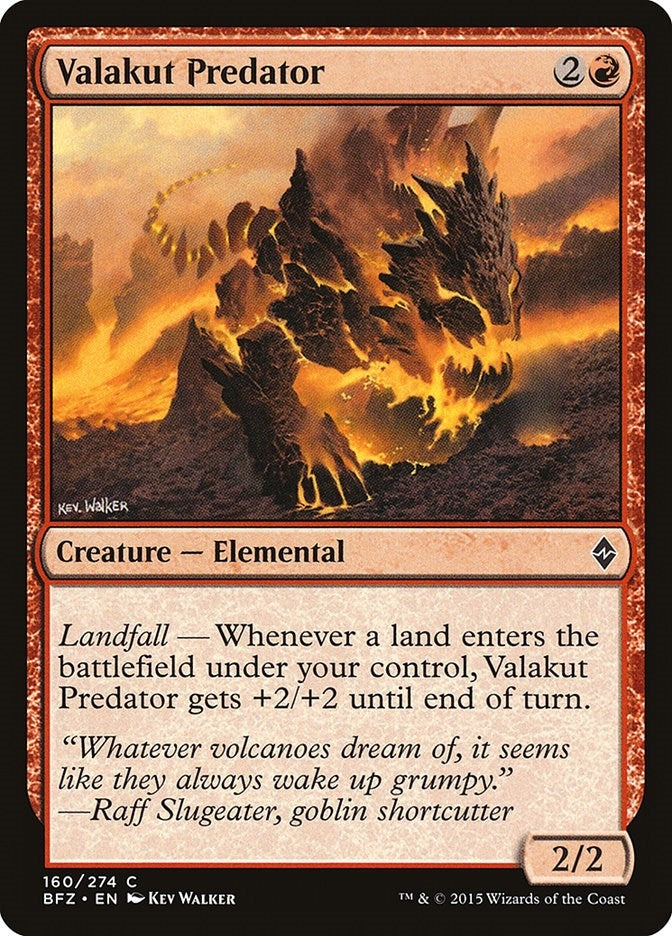 Valakut Predator (160) (BFZ)