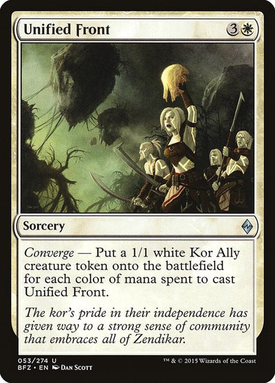 Unified Front (53) (BFZ)