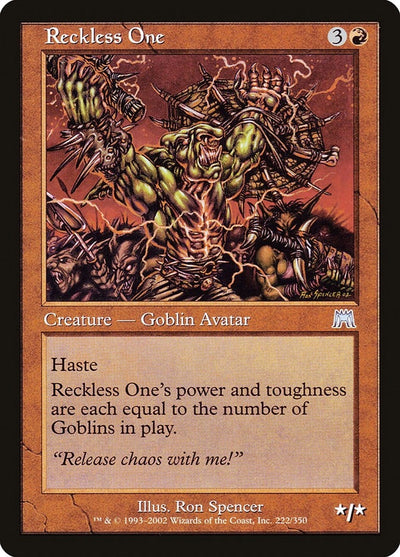 Reckless One (222) (ONS)