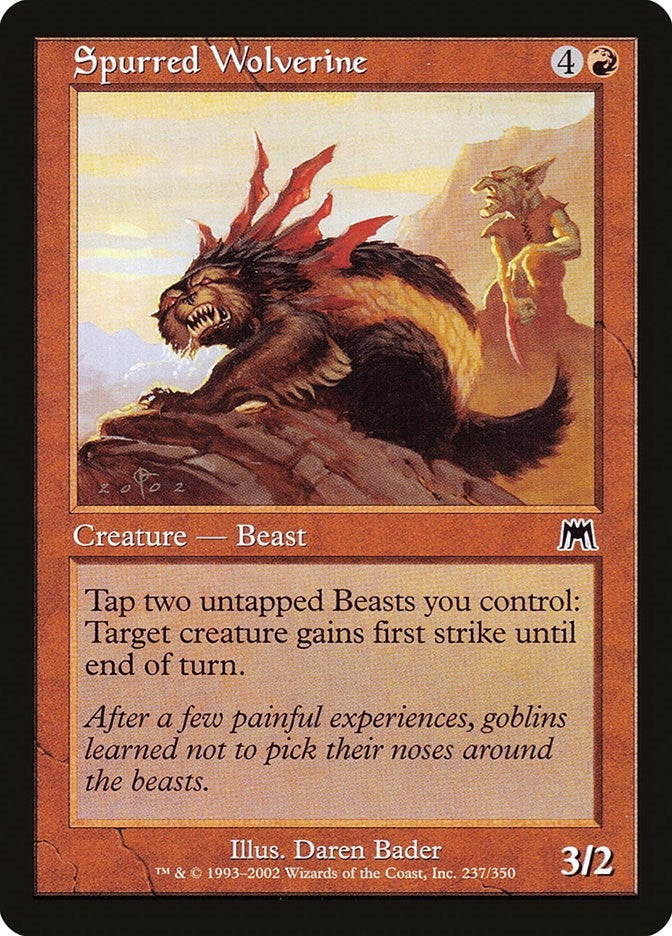 Spurred Wolverine (237) (ONS)