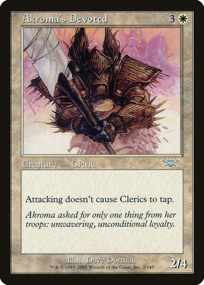 Akroma's Devoted (2) (LGN)