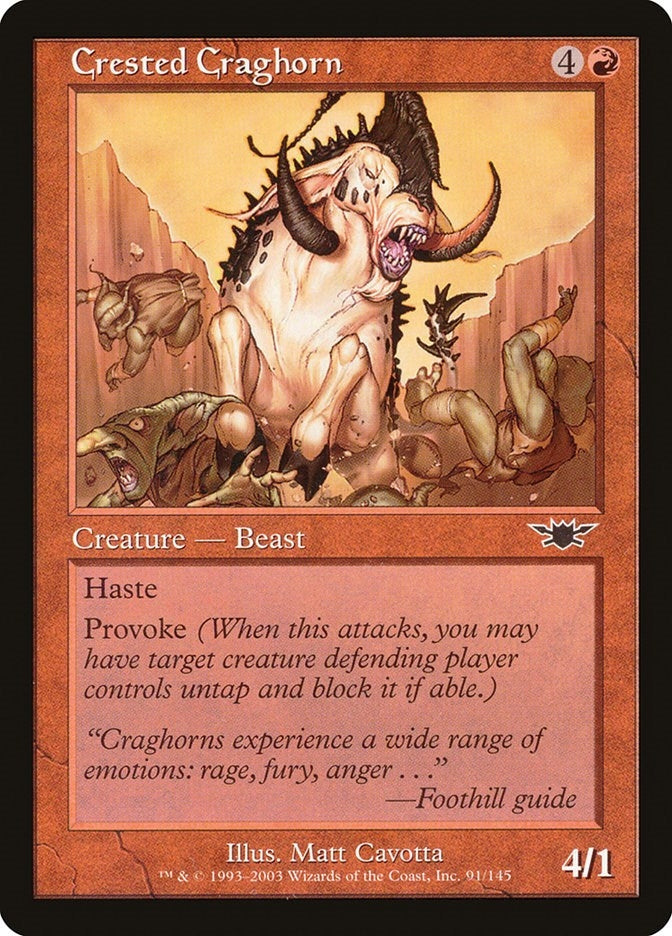 Crested Craghorn (91) (LGN)