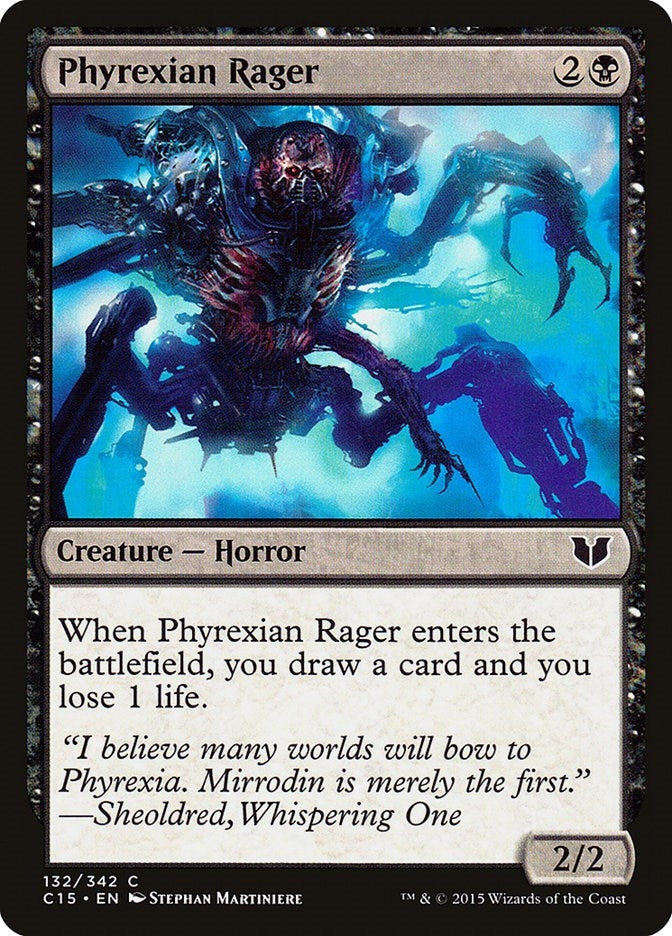Phyrexian Rager (132) (C15)