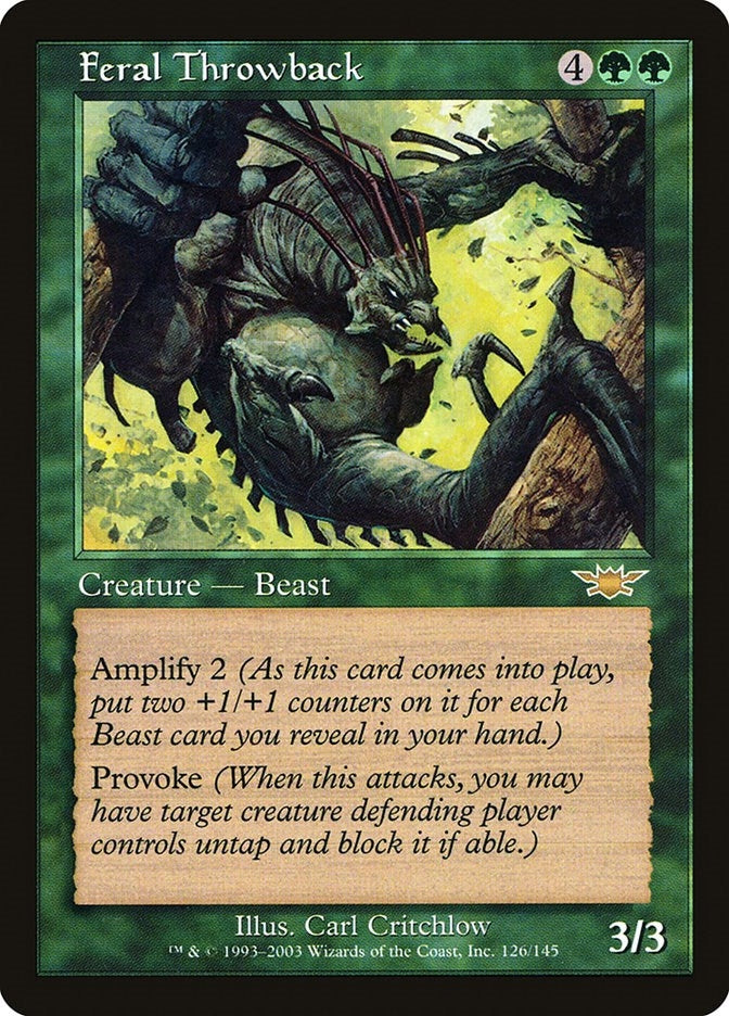 Feral Throwback (126) (LGN)
