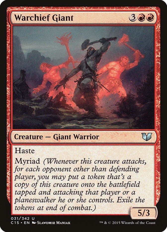 Warchief Giant (31) (C15)