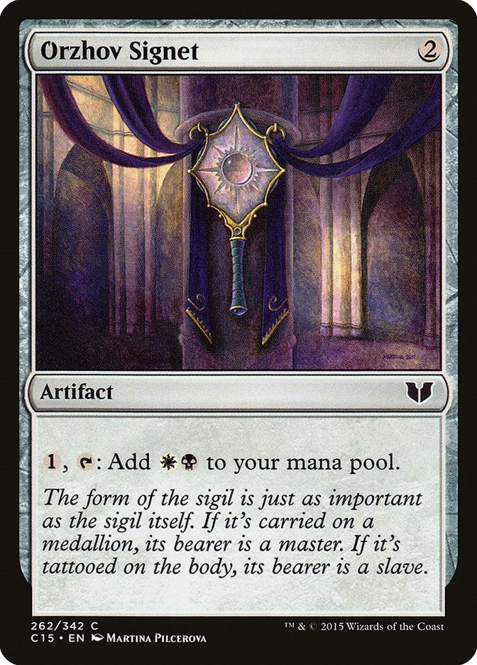Orzhov Signet (262) (C15)