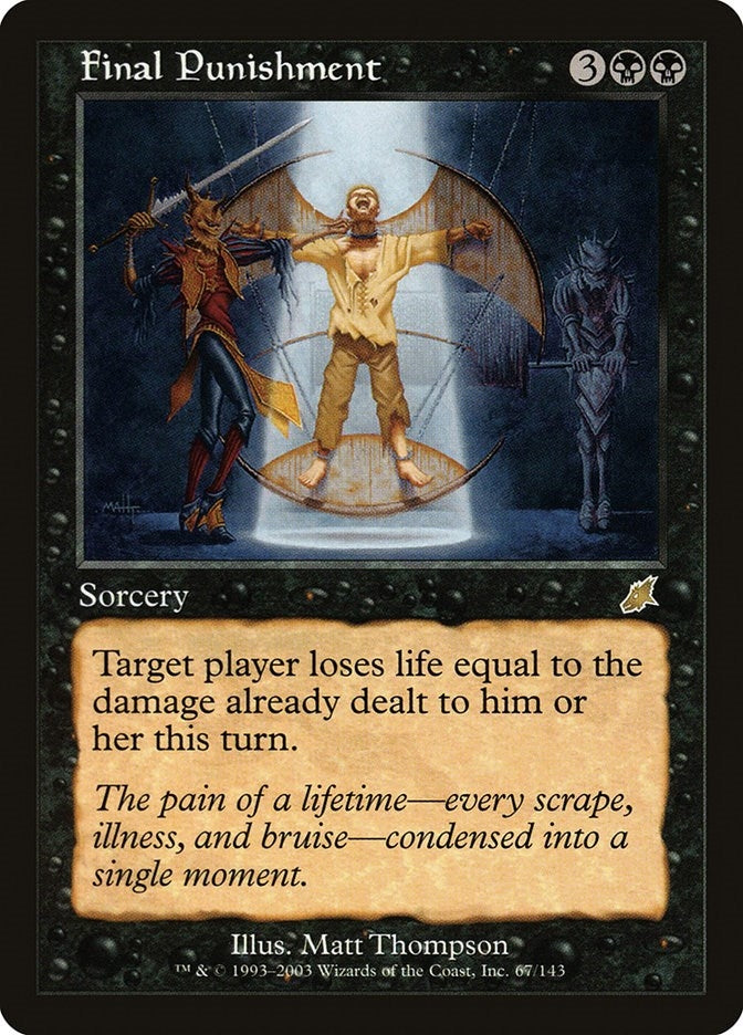 Final Punishment (67) (SCG)