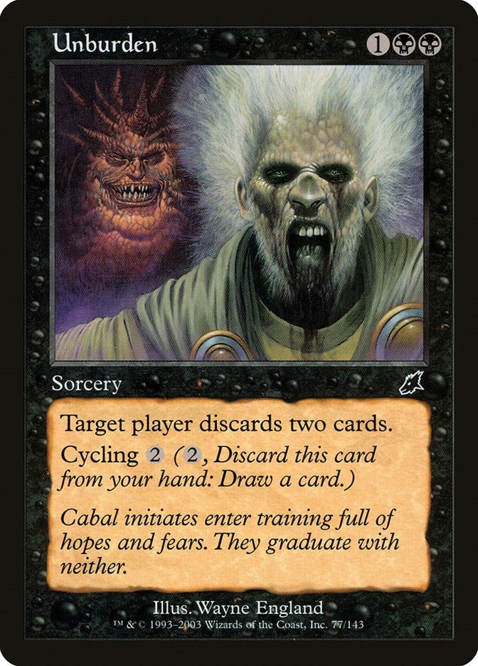 Unburden (77) (SCG)