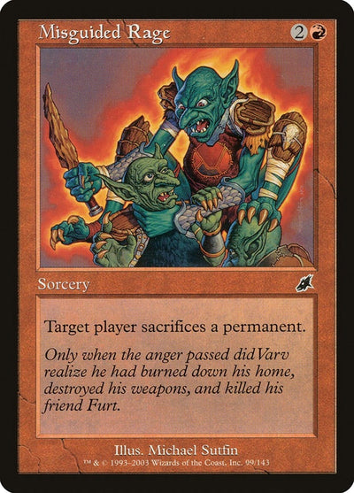 Misguided Rage (99) (SCG)