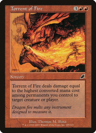 Torrent of Fire (107) (SCG)
