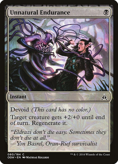 Unnatural Endurance (80) (OGW)