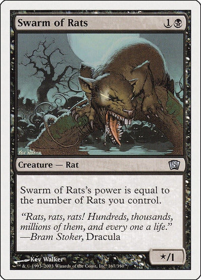 Swarm of Rats (167) (8ED)