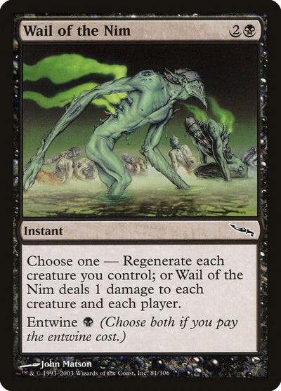 Wail of the Nim (81) (MRD)