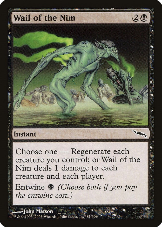 Wail of the Nim (81) (MRD)