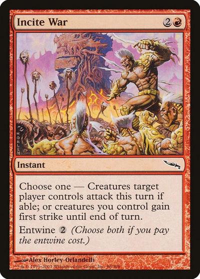Incite War (96) (MRD)