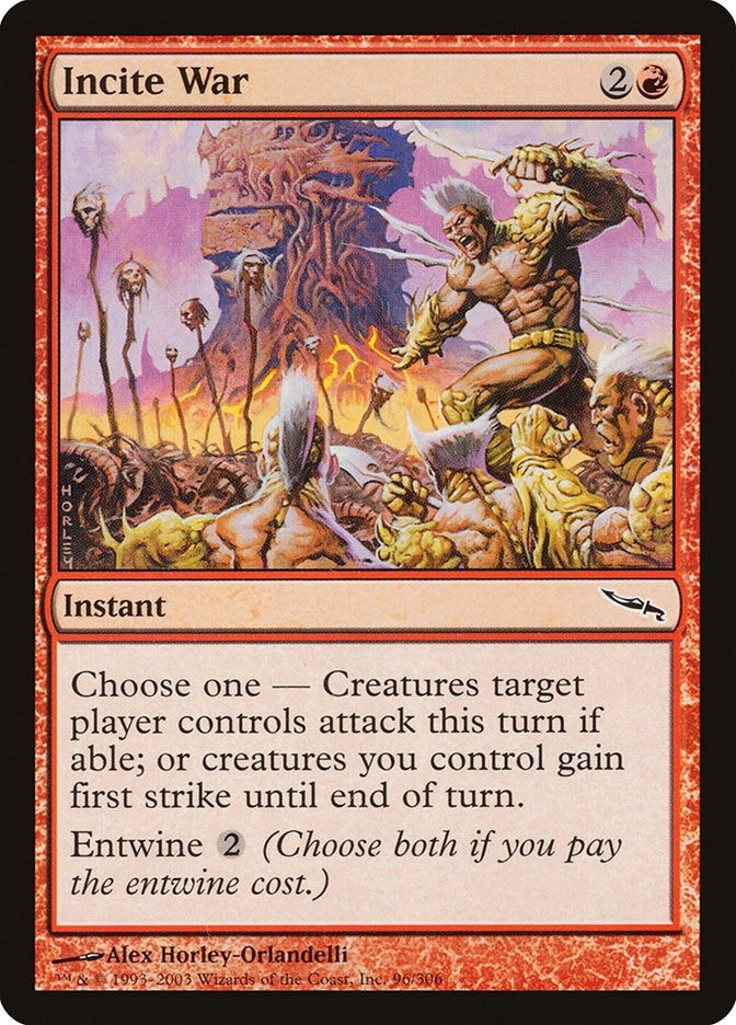 Incite War (96) (MRD)