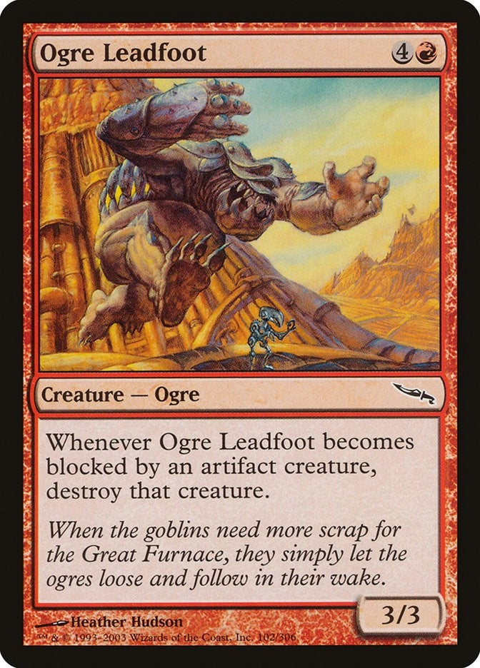 Ogre Leadfoot (102) (MRD)