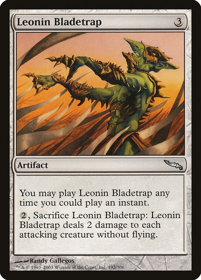 Leonin Bladetrap (192) (MRD)