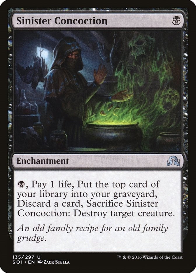 Sinister Concoction (135) (SOI)