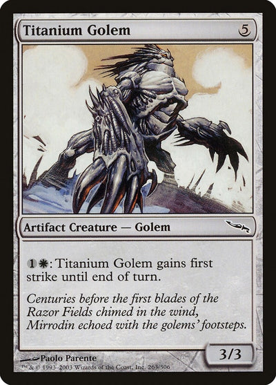 Titanium Golem (263) (MRD)