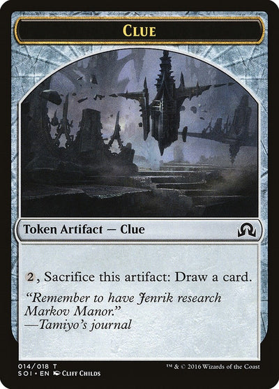 Clue Token (014) (14) (SOI)